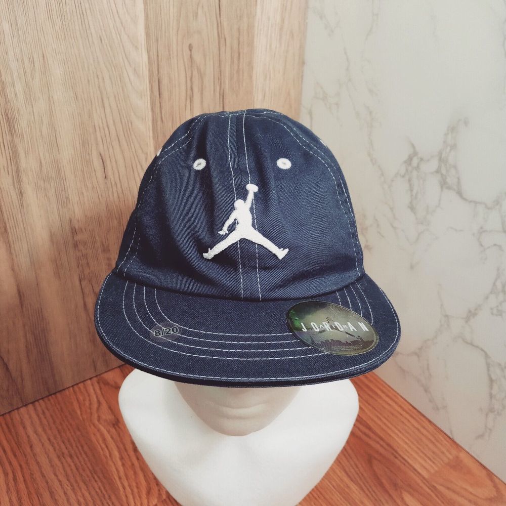 Air Jordan Hat‎ Cap 8/20 Adjustable Blue Strap Back Jumpman 6 Panel Jumpman